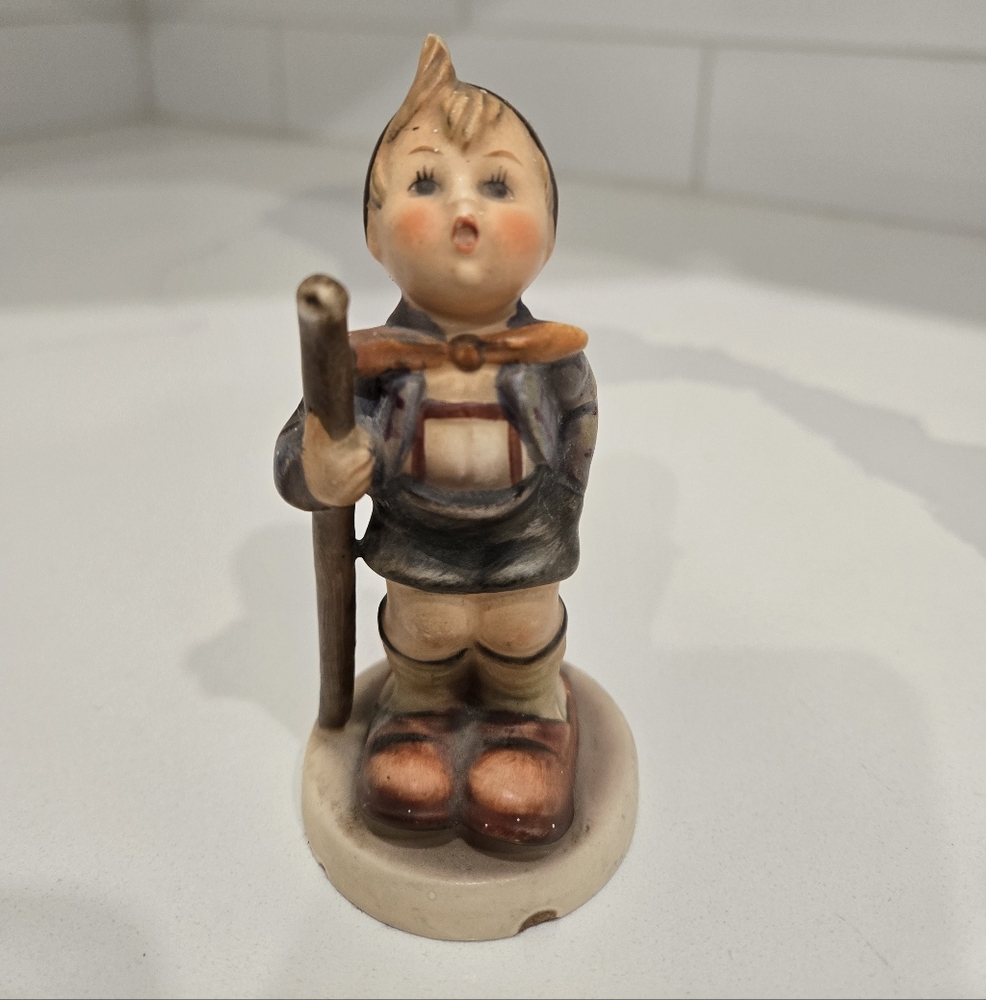 Vintage Goebel Hummel Hiker Boy